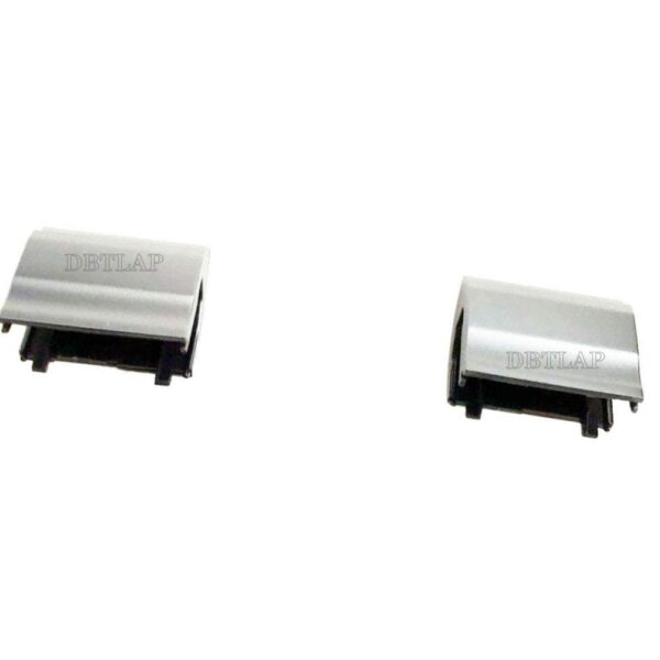 Compatible for Dell Inspiron 15R-5521 15R-5537 Left & Right Set LCD Hinges Covers Silver