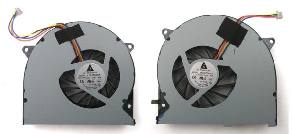 xinzhuoqi New CPU GPU Cooling Fan for ASUS G75 G75V G75VX G75VW G75VW-DS71 G75VW-TH7