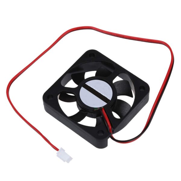 TOOGOO(R) DC 12V 2 Pins Connector Brushless Cooling Fan 50mm x 50mm x 10mm