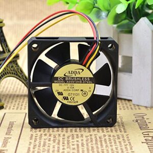 for ADDA 6015 6CM AD0612HB-D76GL 12V 0.13A Ball DC Cooling Fan