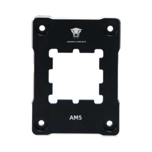 ICOLER AM5 CPU Contact Frame for Retrofit Kit,Corrective Anti-Bending Fastener,Curved Pressure Plate,CPU Fixing Buckle,Cooler Standard Configuration,CPU Holder(Black)