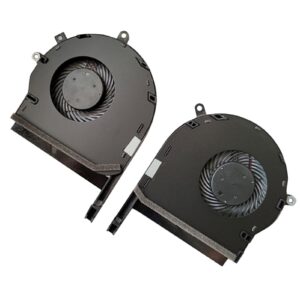 DFS501105PR0T FKPC DFS531005PL0T FKPD CPU+GPU Cooling Fan Replacement for ASUS FX504 FX504G FX504GE FX504GM FX504GD FX504FE ZX80G FX80 FX80G FX80GE FX80FE FX80GM FX80GD Laptop 5V 0.5A 4PIN