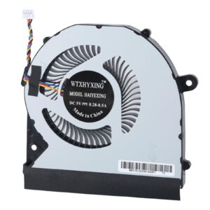 HIOPOIUYT Laptop CPU Cooling Fan DC5V 0.7A 4Pin 4wires Coolers Fan For NUC8i7HVK NUC11 Coolers Fan