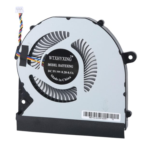 HIOPOIUYT Laptop CPU Cooling Fan DC5V 0.7A 4Pin 4wires Coolers Fan For NUC8i7HVK NUC11 Coolers Fan