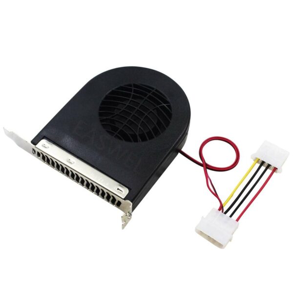 System PCI Slot Blower CPU Case DC Cooling Fan 12v 4pin Cooler Fit for PC Lapto EC
