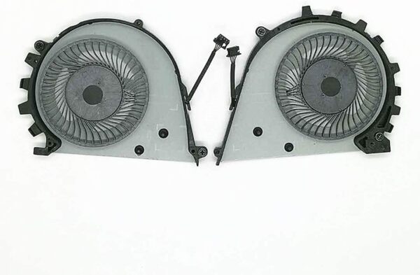 wangpeng New CPU and GPU Cooling Fan for HP ZBook 17 Studio G3 G4 TNN-C88C Series DFS501105PQ0T FGF9 and DFS501105PR0T FGFA Fan