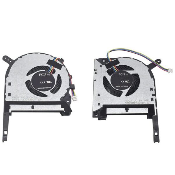 GPU CPU Cooling Fans Compatible for ASUS TUF Gaming A15 FA506 IV FA506IU FA506IH FX506 IU FX506LH Cooler Radiator Replacement Laptop Parts (CPU+GPU)