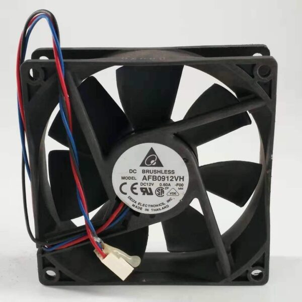 for AFB0912VH 12V 0.60A 9CM 9025 3-Wire DC Cooling Fan