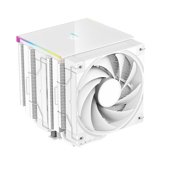 ICOLER AK620 White Digital Display Edition CPU Air Cooler 6 Copper Heat Pipes Dual-Tower CPU Cooler SuitableFor Intel LGA 1700/1200/1151/1150/1155 AMD AM5/AM4