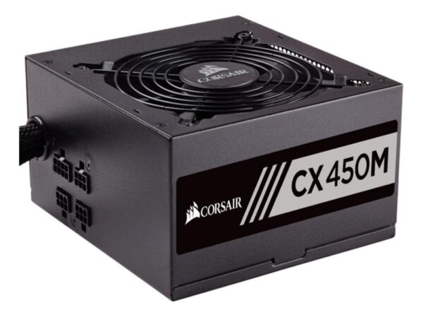Corsair CX Series 450 Watt 80 Plus Bronze Certified Modular Power Supply