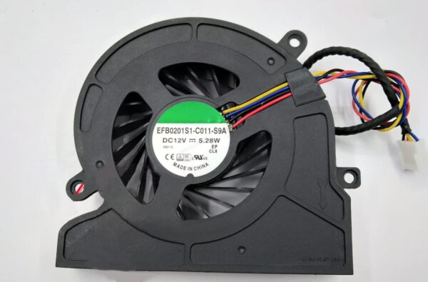 for EFB0201S1-C011-S9A 12V 5.28W 2330 2320 3WY43 4-Wire CPU Cooling Fan
