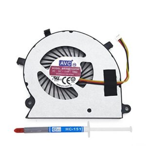 DBTLAP Laptop CPU Cooling Fan Compatible for Toshiba Satellite Radius P55W P55W-B P55W B5220 BAAA0705R5H V002 NFB68A05H Laptop Radiators