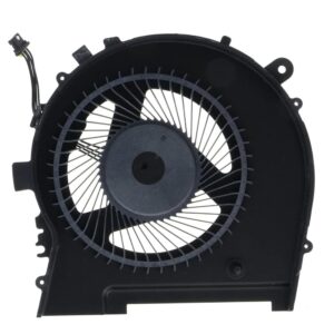 CPU/GPU Fan 15-DH 15-DH1070WM 15-DH0111TX 2019 Model Cooler Replacement CPU & GPU Cooling Fan for HP Omen 15-DH 15-DH1070WM 15-DH0111TX 2019 Model Fans (CPU)