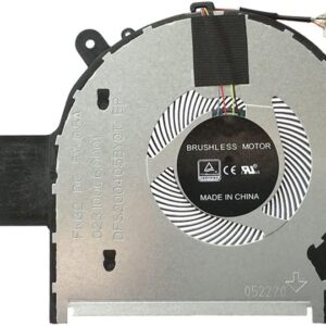 Replacement New CPU Cooling Fan for HP Pavilion X360 15-CR 15-CR0010NR 0035NR 15-CR0053WM 15-CR0037WR 0009CA 15-CR0051CL 0037WM 0051OD 0011NR TPN-W132 Series L20819-001 L20818-001 Fan