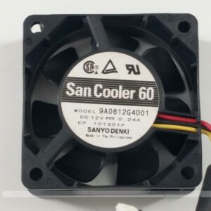 for 9A0612G4D01 12V 0.24A 6CM 6025 3-Wire Double Ball Cooling Fan