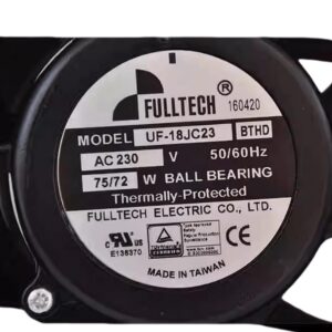 for UF-18JC23 BTHD AC230V 75/72W 18090 18CM 2-Wire Cooling Fan 180X180X90MM