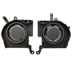 xinzhuoqi Replacement New CPU and GPU Cooling Fan for DELL Alien Ware x14 Fan P/N EG50050S1-CI90-S9A 0005GP DC28000YBSL DC5V 0.69A EG50050S1-CJ40-S9A 0XVCHN DC28000YCSL DC5V 0.63A
