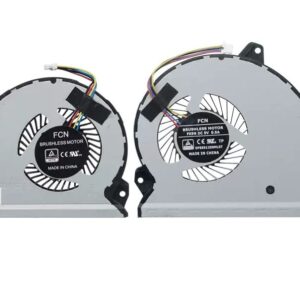 wangpeng® New FCN FJ9U FJ9T for ASUS ROG Strix GL702VM GL702VMK CPU & GPU Cooling Fan
