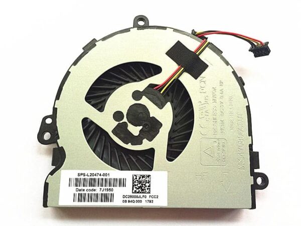 wangpeng® New Cooling Fan for Laptop HP 250g6 250 g6 255 g6 255g6 TPN-C130 CPU Cooling Fan