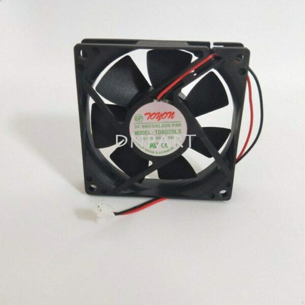 DNPART Compatible for TD8020LS 12V 0.08A 8CM Fan for Drinking Machine 8020MM