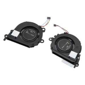 PUSOKEI Replacement Cooling Fan for Spectre X360 13 AE011DX, 4 Pin Power Connector, Rugged and Durable, Compact and Lightweight, Easy to Connect (CPU GPU Cooling Fan)
