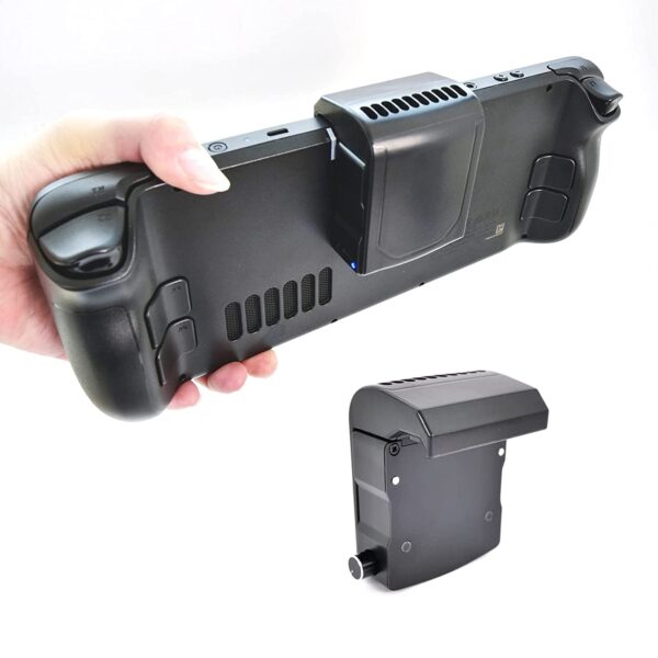 Reduce High Temperature Fan Cooler Cooling Fan for Steam Deck Portable Cooling Fan Accessories for Steam Deck
