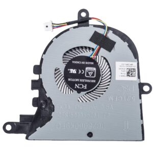 QRFAX Replacement CPU Cooling Fan for Dell 15 5570 5575 3580 3593, 17 3780 3793, Latitude 3590 L3590 E3590 Series Laptop P/N: FX0M0 0FX0M0 DFS1503055P0T