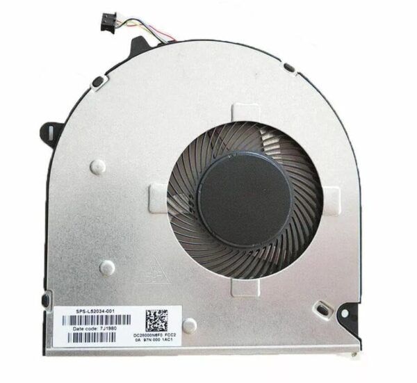 xinzhuoqi New Cooling Fan for HP 15-dw3025cl 15-dw0035cl 15-dw3025od 15-dw3015cl Laptop CPU Cooling Fan