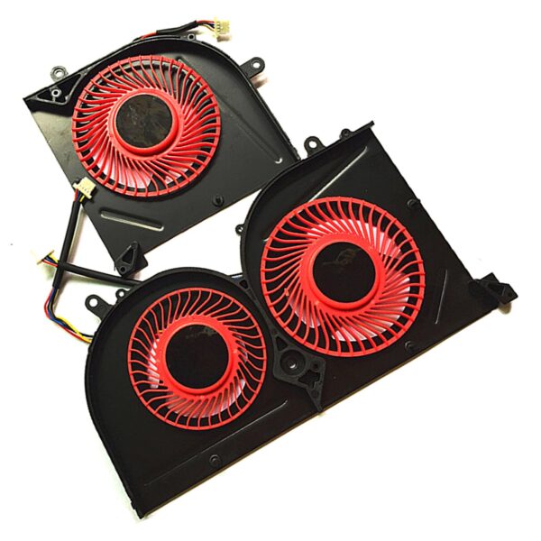 BS5005HS-U2F1 BS5005HS-U2L1 CPU+GPU Cooling Fan Replacement for MSI GS62 GS63 GS63VR GS73 GS73VR MS-17B1 MS-17B2 MS-16K2 MS-16K3 MS-16K4 MS-16K5 Laptop 5V 0.5A 4PIN