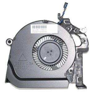 GPU Cooling Fans Suitable for HP ZBook Studio 15 G5 15 G6 Series Laptop Cooler Fan 5V 0.5A 4 PIN NS85C01-17J03 + NS85C01-17J04 P/N: L30894-001 + L30894-001 (GPU)
