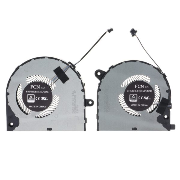 Replacement CPU&GPU Cooling Fan for Dell Vostro 7500 7501 Inspiron 7501 P102F 0KGH4R 0YND40 FMF2 FMF3 DFS150705AF0T DFS150005AA0T