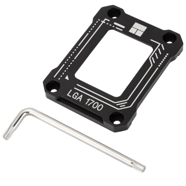 Thermalrlght LGA1700-BCF Black V2 CPU Anti-Bend Fixer, Intel 12/13/14 Gen Anti-Bend Fixing Fixture, with Intel CPU Corrective Fixing Bracket, LGA17XX Corrective CPU Bender, LGA1700 Full Fit Fixer