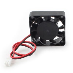 Copapa 5PCS DC 12V 5015 50x50x15mm 2-Wire Cooling Fan 7 Blade Black for PC Case Cooler