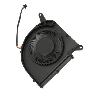 Replacement Internal Laptop Cooling Fan, Less Load Easy to Install Aluminum Alloy ABS Internal Notebook Cooler Lightweight for RP77XA (GPU)