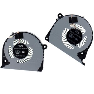 wangpeng New CPU Cooling Fan DFS2000054H0T w/GPU Cooler Fan DFS541105FC0T FKJF for Dell Inspiron 15 7577 7588 G5-5587 G7-7577 G7-7588 P72F