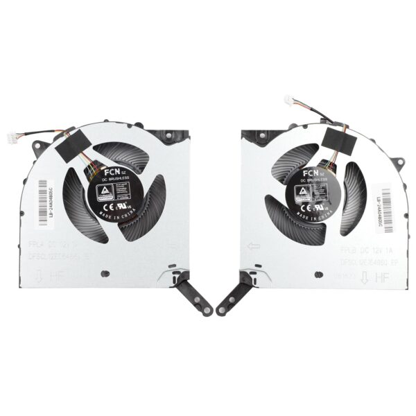 YAEHUYING New CPU+GPU Cooling Fan for Lenovo Legion Pro 5 16ARH7H 15IAH7H 16IAH7 R9000P Y9000P Gen 7 I7-12700H RTX3070 2022 Series DC12V 1A Fan DFSCL12E06486Q FPLA DFSCL12E16486Q FPLB