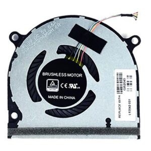 CPU + GPU Cooling Fans Suitable for HP Envy X360 TPN-W142 TPN-W143 15-DS 15-DR 15M-DS Series Laptop Cooler Fan DFS5K12115491H FLB6 + DFS5K12114262H P/N: L53541-001 + L53542-001 5V 0.5A 4 PIN (GPU)