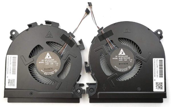 xinzhuoqi New CPU and GPU Fan for HP Spectre X360 15-CH 15-CH011DX 15-CH011NR 15-CH015NR 15-CH017NR