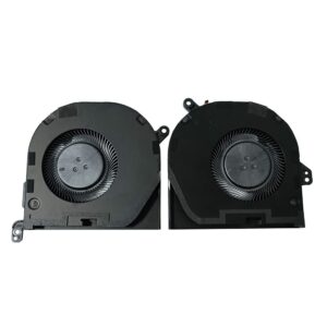 YFLAPFAN (1 Pair) New CPU GPU Cooling Fans Intended for Dell XPS 15 9510 Precision 5560 Series Laptop