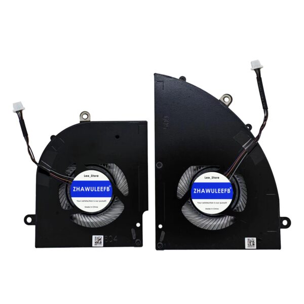 ZHAWULEEFB Replacement New CPU+GPU Cooling Fan for MSI Delta 15 A5EFK MS-15CK Series BS5405HS-U5N BS5405HS-U5P DC5V 1A Fan