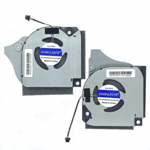 ZHAWULEEFB Replacement CPU+GPU Cooling Fan for De G5-5590 G7-7590 G7-7790 G5 5590 G7 7590 7790 Series Laptop DC5V 0.5A 063NYM 0FK2HP DFS5K223052831 FM0A DFS5K221153711 FM09