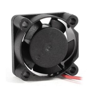 Qtqgoitem 25mm Connector Mini Cooling Fan for Chipset CPU Cooler Radiator (Model: 2e9 b20 e60 a34 6f1)