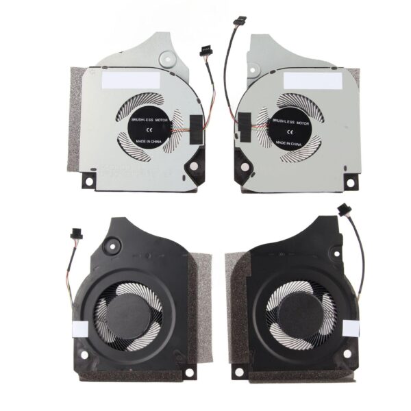 PUSOKEI Replacement CPU GPU Cooling Fan, 4 Pin PC Laptop Computer Cooler Fan for DELL INSPIRON G5 5590 G7 7590 12V 006KT2 0C04TH (CPU and GPU Cooling Fan)