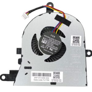 CPU Cooling Fan for Dell Latitude 3590 L3590 E3590Dell-Ins 15 5570 5575 5770 3585 17-3780 3793 5770 Vostro 3580 3590 3591 3593 fits 0FX0M0 DC28000K9D0 DFS1503055P0T