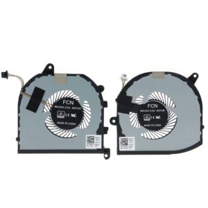xinzhuoqi New SYW pcparts Replacement CPU Cooling Fan for Dell XPS 15 9560 CPU+GPU 0VJ2HC 0TK9J1