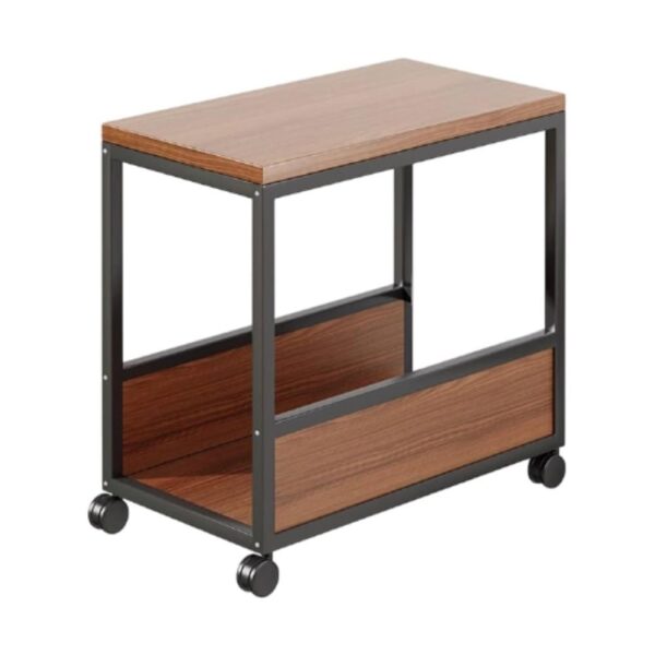 CPU Stand 2 Tier PC Tower Stand with Wheels, CPU Holder Stand Metal Frame Mobile CPU Holder for Home Office CPU Holder