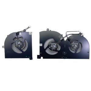 Prefer Warehouse CPU + GPU Cooling Fan Compatible with MSI GS75 P75 WS75 MS-17G1 MS-17G2 MS-17G3 P/N: BS5005HS-U3I BS5005HS-U3J