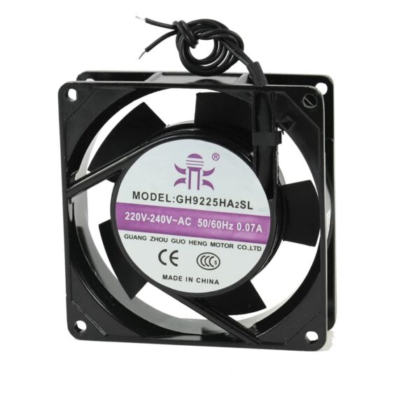Qtqgoitem AC 220-240V 0.07A PC Computer CPU Cooling Cooler Fan 90mmx90mm w Grill (Model: cd9 860 a8b 332 356)