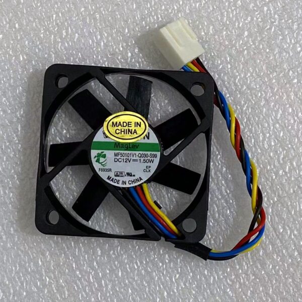 for MF50101V1-Q030-S99 12V 1.50W 5CM 4-Wire PWM Cooling Fan
