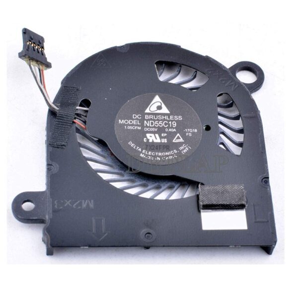 DBTLAP Fan Compatible for Delta ND55C19-17G18 ND55C19-17G18 5V 0.40A Laptop CPU Cooling Fan
